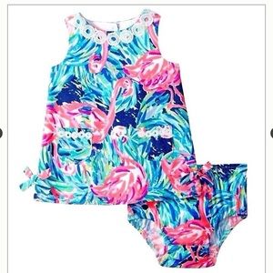 Lilly Pulitzer Flamenco Beach Baby Shift 12-18m